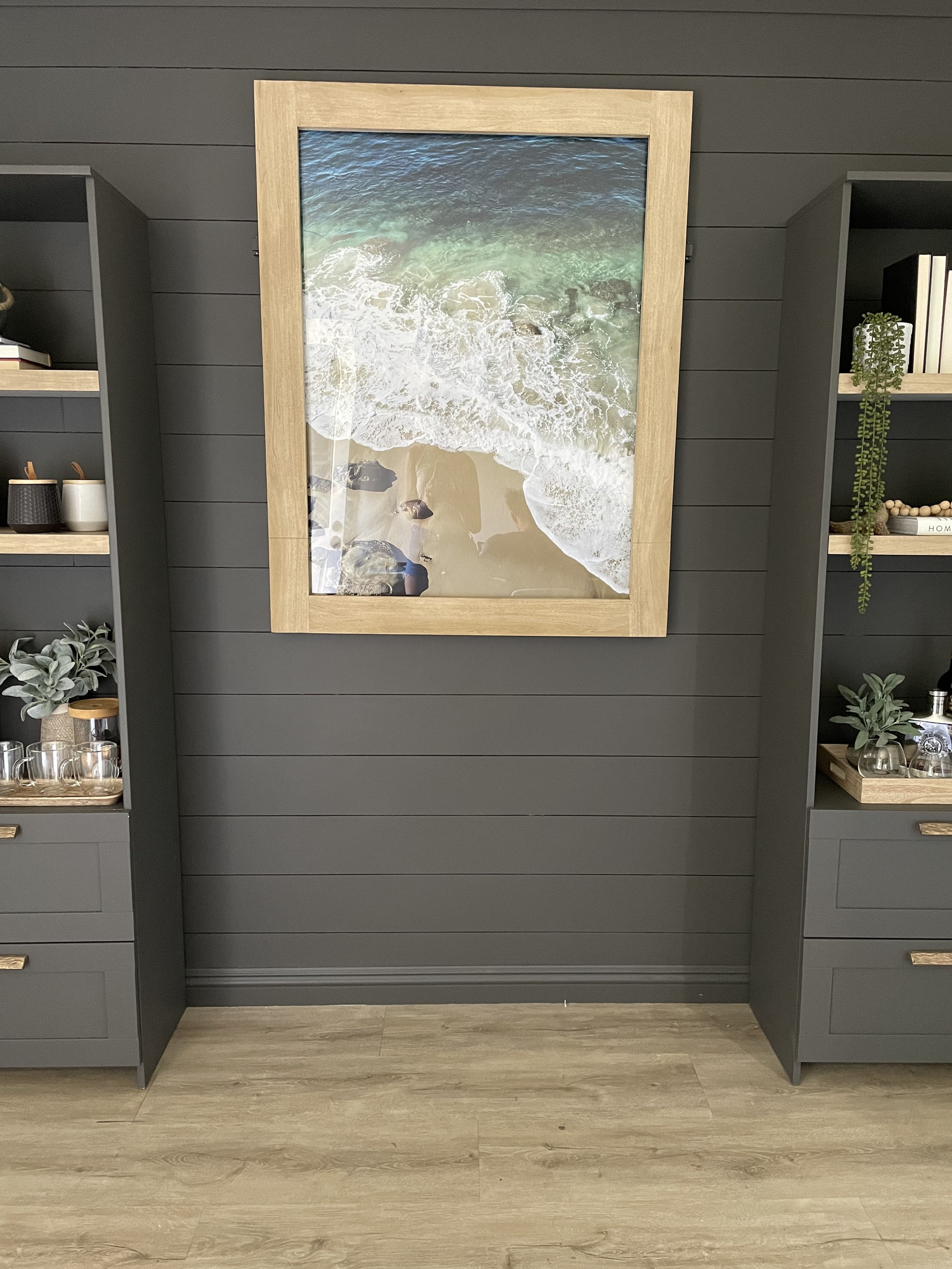 Easy DIY Art Frame That Turns Into a Table/desk Instructional Etsy