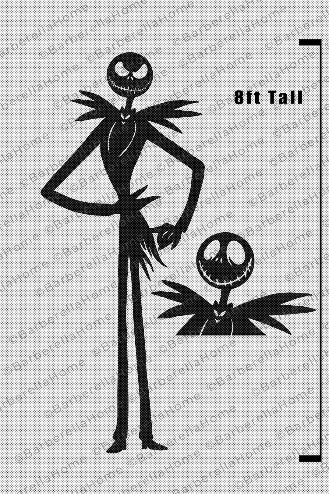 8ft-jack-template-when-made-printable-trace-and-cut-halloween-silhouette-decor-templates-stencils-pdf-etsy