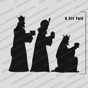 Wise Men Cutout - Etsy