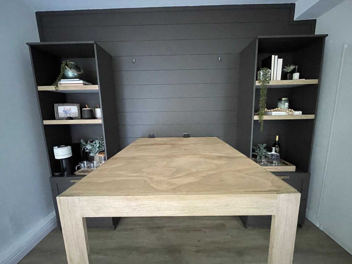 Easy DIY Art Frame That Turns Into a Table/desk Instructional Etsy