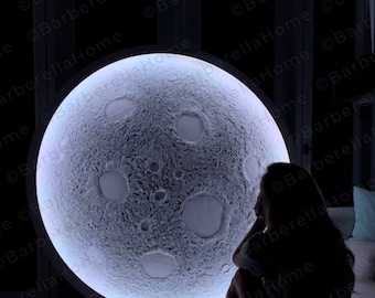 Realistic DIY Moon With 3D Illusion Instructional Pdf/how-to Realistic DIY Moon With 3D Illusion Instructional Pdf/how-to