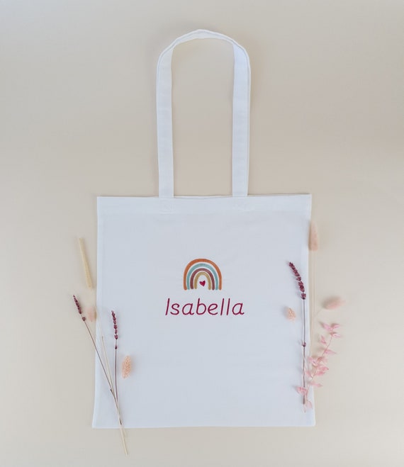 Personalized Fabric Bag With Name Cotton Bag Fabric Bag Jute Bag