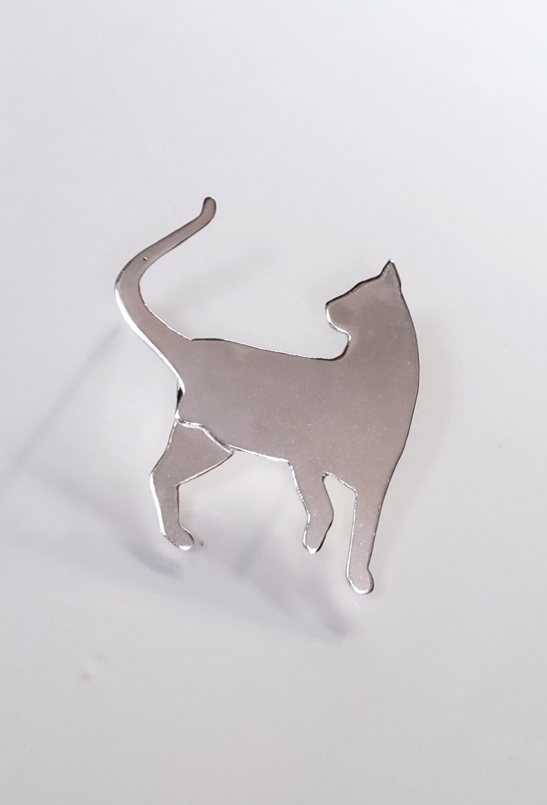 Triangular Cat Pin Handmade Three-legged Cat Pin - Etsy