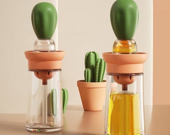 Distributeur Huile d/’Olive//Vinaigre//Sauce de Soja Outil pour Barbecue//Cuisson//Salade 2 Pack Distributeurs dHuile Cuisine Vinaigre avec Entonnoir ChuerTech Bouteille Huile Olive et Vinaigrier 300ML