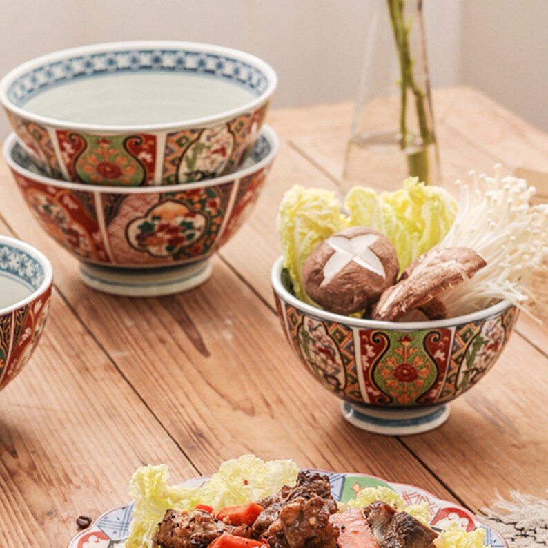Large Ramen Bowl With Lid Japanese Vintage Ramen Bowl With Etsy