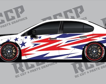 1/10 and 1/24 Scale RC Drift Livery - Kit 20
