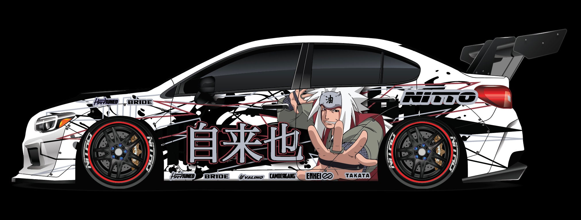 Crunch Drift Car Livery Wrap Kit – StickerHP.com