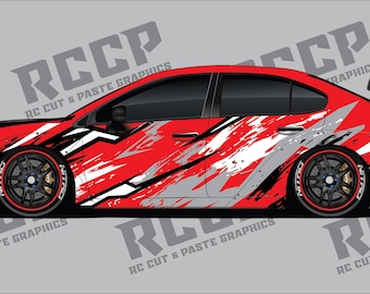 1/10 and 1/24 Scale RC Drift Livery - Kit 22