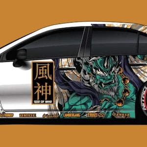 Kit de diseño para derrape RC a escala 1/10: diseño de Fujin Wind God