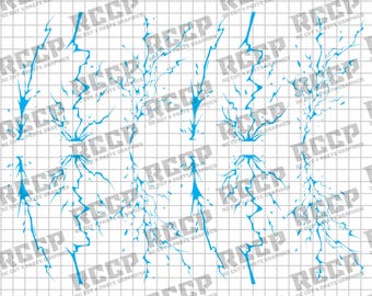 Universal RC 1:10 Paint Masking Stencil Vinyl – Kit 71