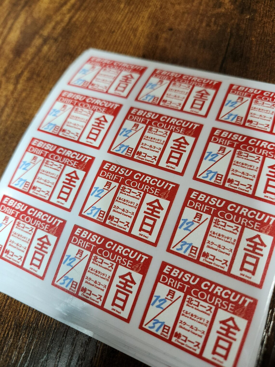 Registered Tag 1/10 Scale RC - EBISU Circuit Registration Tags - Etsy
