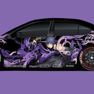 1/10 and 1/24 Scale RC Drift Livery Kit - Soifon