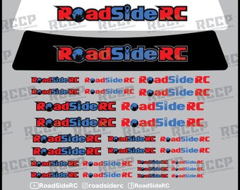1:10 Scale - RoadSide RC Decal Sheet