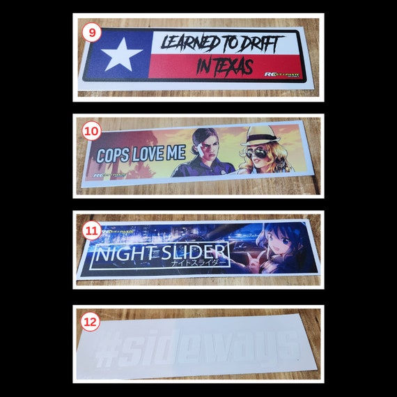 PICK ANY 2 (6.99) - Bumper Slap Stickers - Etsy