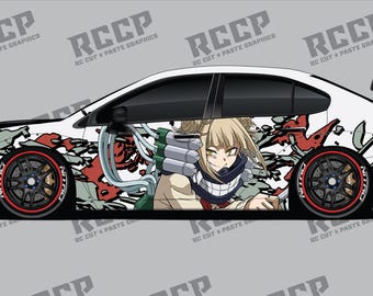1/10 and 1/24  Scale RC Drift Livery Kit - Himiko Togo