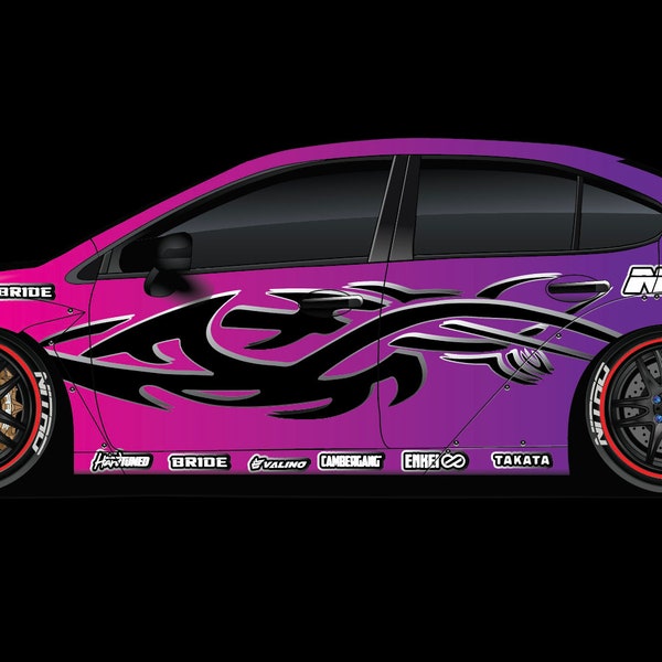 rc drift decal sheet