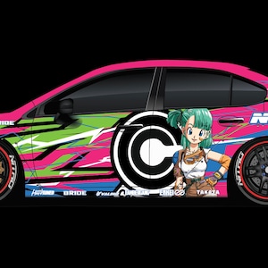 1/10 and 1/24Scale RC Drift Livery Kit - Bulma