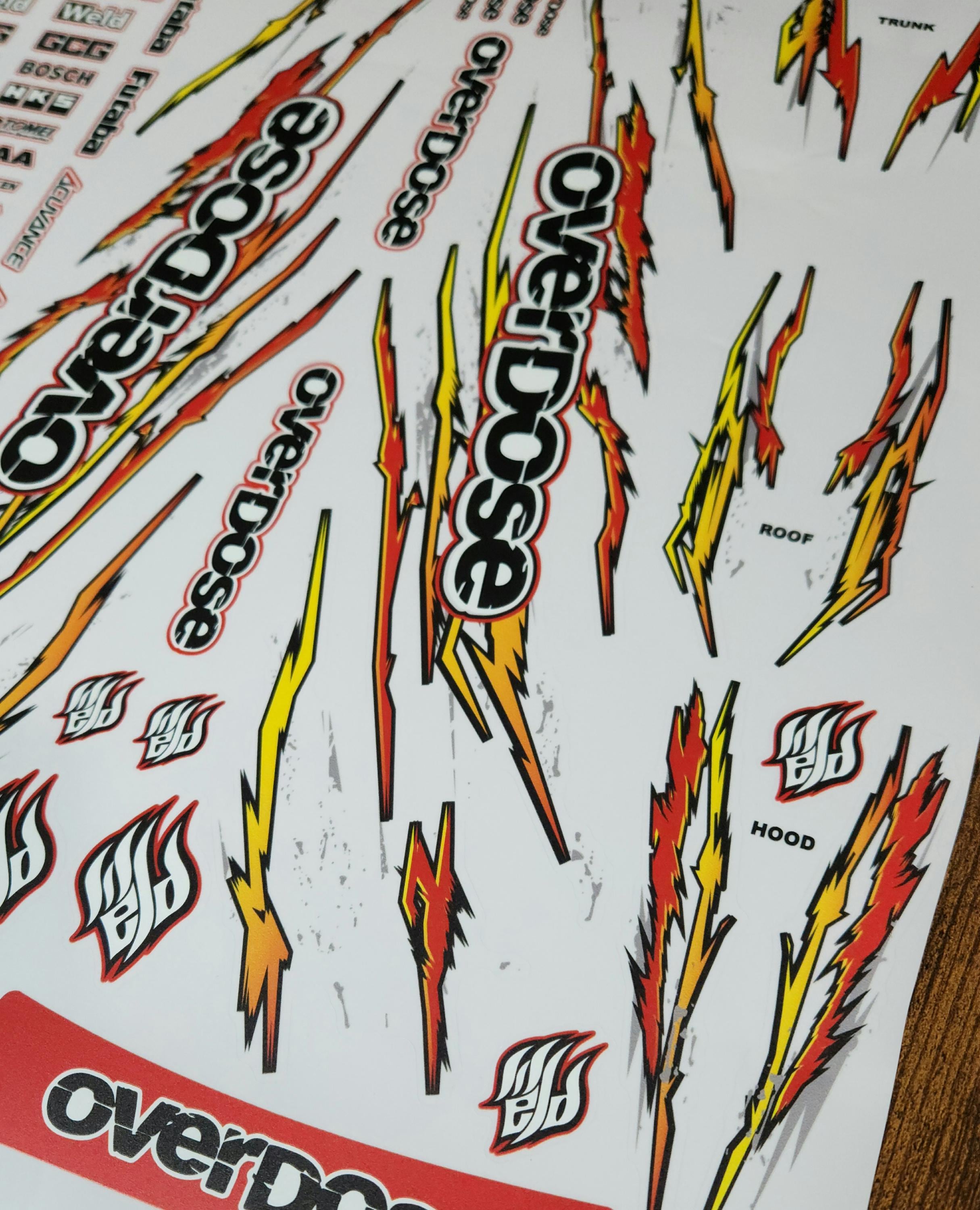 1/10スケール RCドリフト リバリーキット - オーバードーズ V2 - Etsy 日本