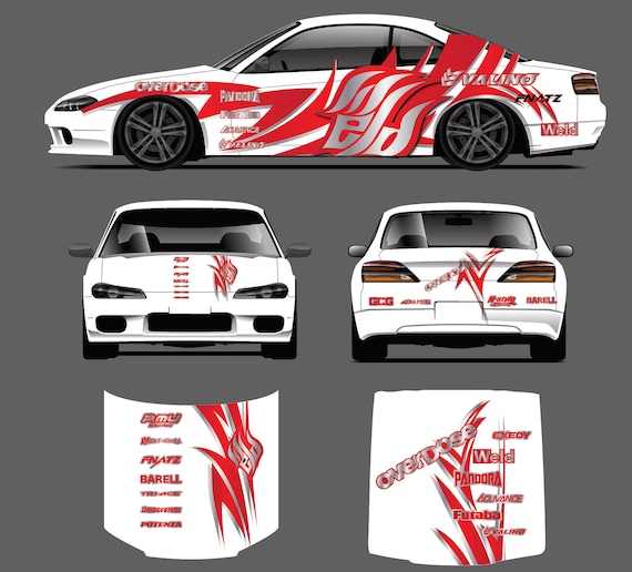 1/10 Scale RC Drift Livery Kit -weld Livery - Etsy