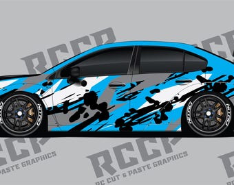 1/10 and 1/24 Scale RC Drift Livery - Kit 23