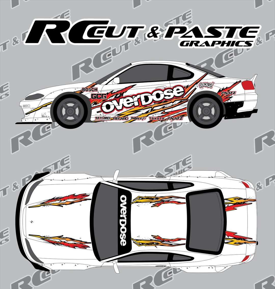 1/10スケール RCドリフト リバリーキット - オーバードーズ V2 - Etsy 日本