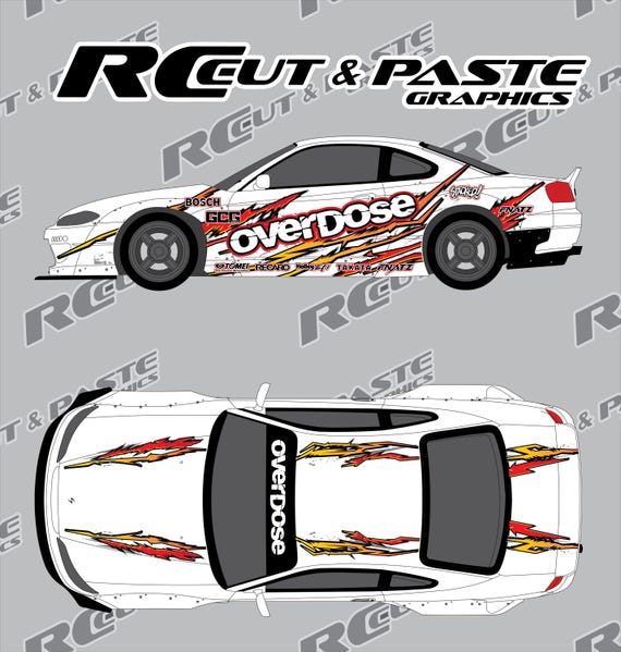 1/10スケール RCドリフト リバリーキット - オーバードーズ V2 - Etsy 日本