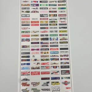 Slap Sticker  - 1/10 Scale RC Slap Stickers 100+