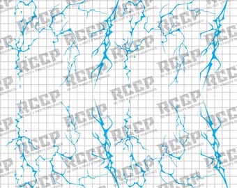 Universal RC 1:10 Paint Masking Stencil Vinyl – Kit 70