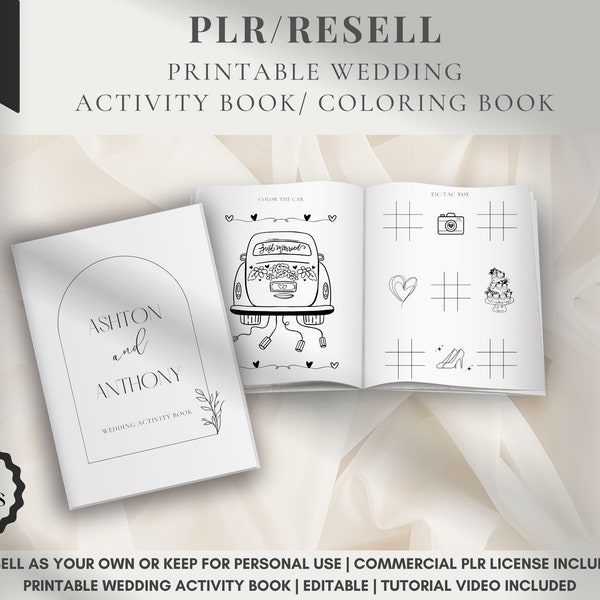 Wedding Coloring Books Etsy