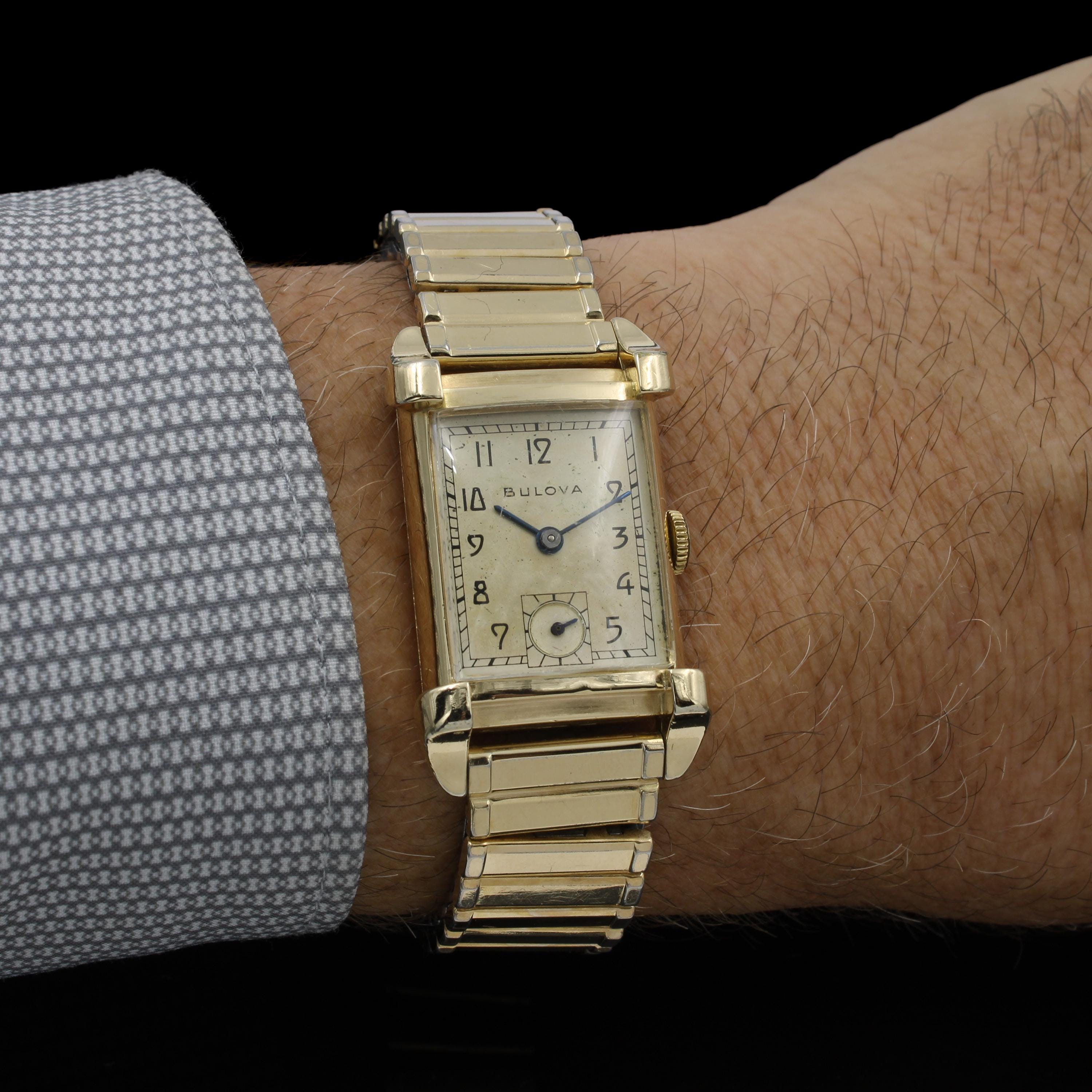 BULOVA 10K GOLD FILLED 手巻き腕時計 Bulova 10 K Gold Filled - Etsy