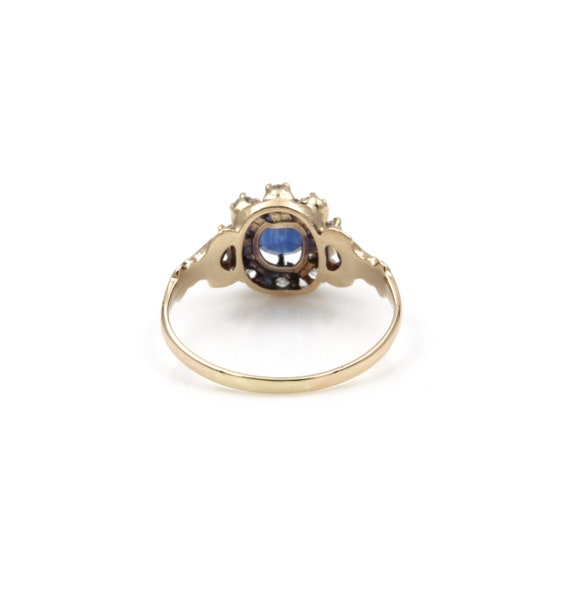 Antique Allsopp Bros. 14k Sapphire and Diamond Ha… - image 6