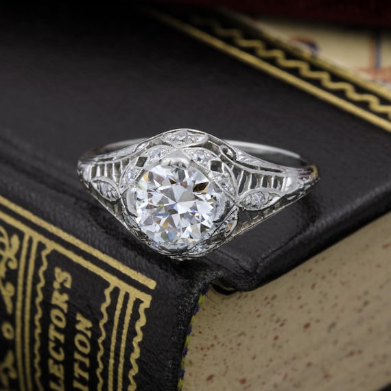 Whitehouse Brothers Plat Early Modern Brilliant Diamond