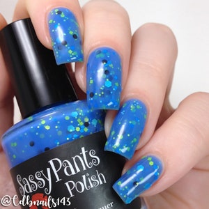 Crazy4Crellies &#39;17 Custom #2: Bird of Paradise | Indie Nail Polish 5-Toxin-Free Crelly Nail Polish