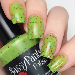 Crazy4Crellies Custom #1: Electric Tulip | Indie Nail Polish 5-Toxin-Free Crelly Nail Polish