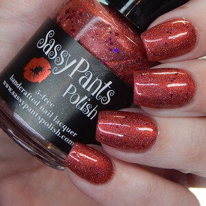Passionate Kisses | Indie Nail Polish 5-Toxin-Free Holographic Nail Polish