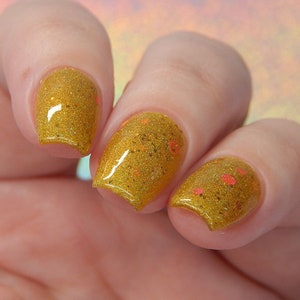 Pina Colada | Indie Nail Polish 5-Toxin-Free Holographic Nail Polish