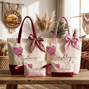 Knitter & Crochet Lover Tote Bag – Handmade Craft Canvas Bag, Perfect Gift for Knitting or Crochet Enthusiasts, Add Name or Initials