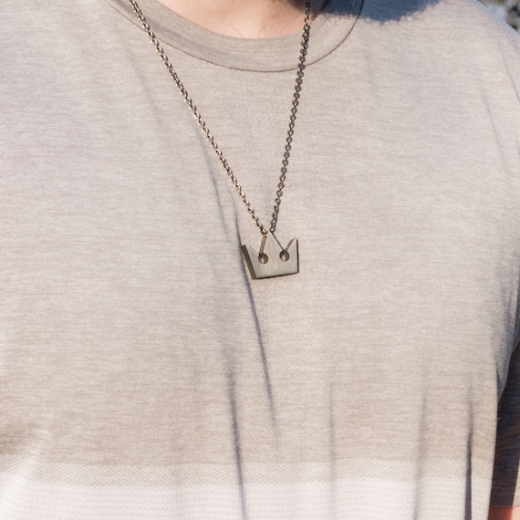 Sora's Crown Necklace - Titanium - Etsy