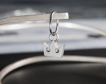 Sora's Crown Earring - Titanium