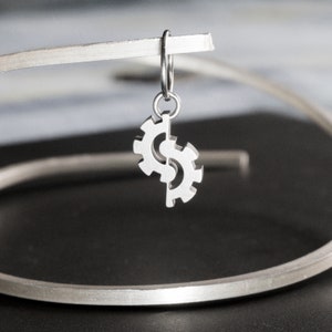 Vanitas Earring - Titanium