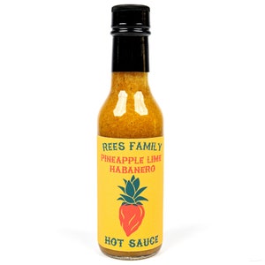 Pineapple Lime Habanero Hot Sauce