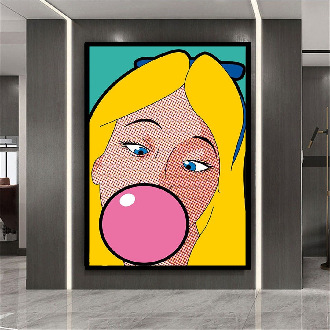 L v picture  Modern wall art canvas, Pop art canvas, Fashion canvas art
