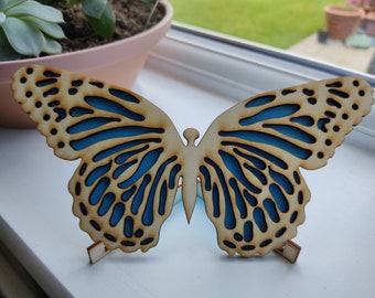 Laser cut out Butterfly card - perfect for any occasion!