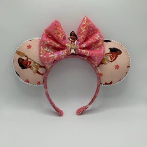 Disney’s Moana Inspired Wavefinder Minnie Mouse Headband Moana 2 Movie