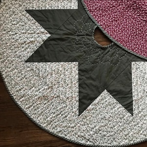 PDF - Quilted Christmas Tree Skirt Pattern (Download)