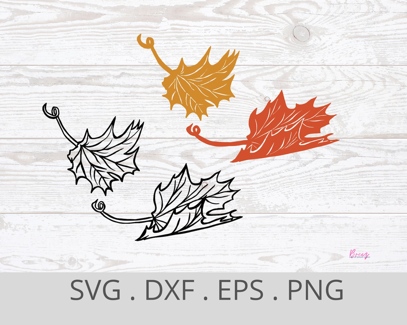 Fall Leaves Svg, Fall Svg, Fall Clipart, Falling Leaves Svg, Print