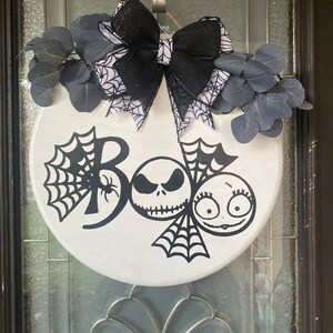 Boo Skeleton Door Hanger