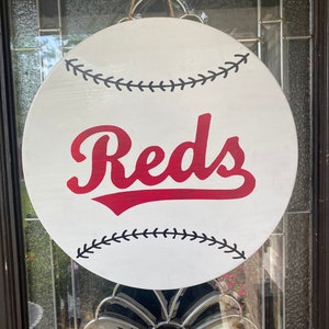 Cincinnati Reds Door Hanger