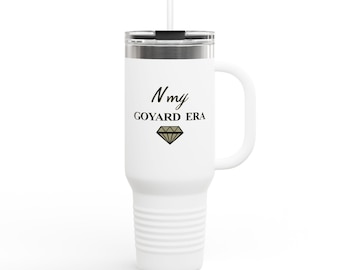 N MY Goyard Era Travel Tumbler