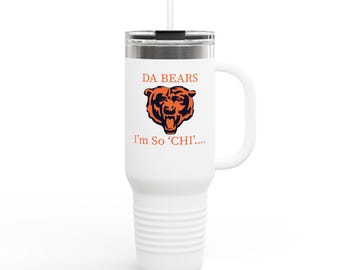 DA BEARS I'm So Chi Travel Tumbler